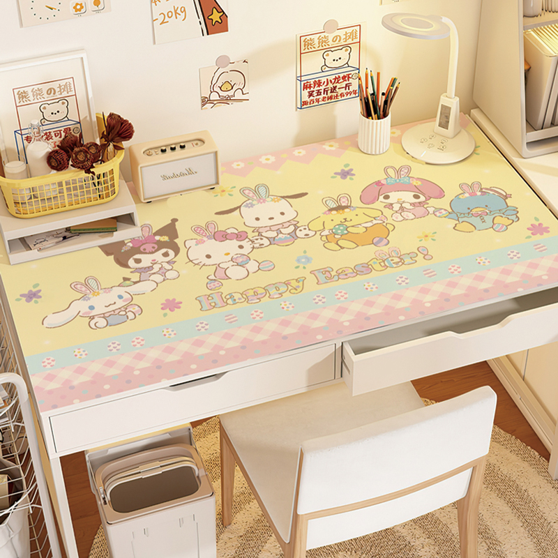 卡通庫洛米防水書桌墊保護墊防油