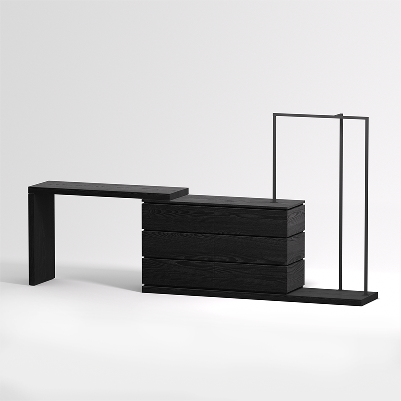 欣百恒梳妆台意式斗柜梳妆台