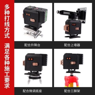美国进口米勒紫光8线水平仪室外高强光超亮户外专用高精准紫光