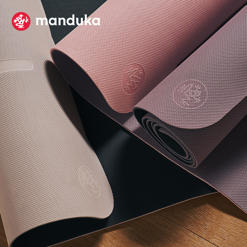Manduka青蛙垫25新色Begin5mm初学者双面瑜伽垫TPE弹力减震健身垫