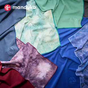 Manduka eQua仿绒面纤维柔软亲肤吸汗速干防滑铺巾毯瑜伽垫布手巾