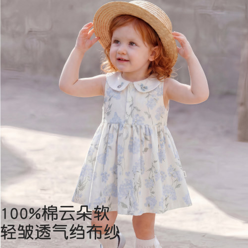 婴儿裙子夏薄款女宝宝夏天连衣裙