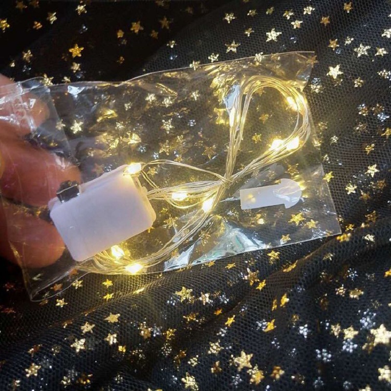 纽扣迷你礼盒蛋糕装饰花束小灯