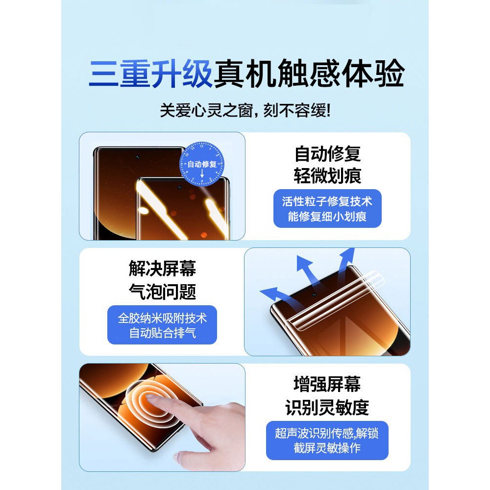 德国蓝猩适用真我GT7Pro水凝膜RealmeGT6/5手机realme13/12x曲面钢化11por10十曲屏防窥膜neo全胶防摔gtneo6s