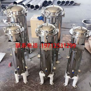 工业水处理家用净水器pp棉滤芯前置净水 304不锈钢精密保安过滤器