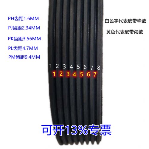 多楔带木工电动工具橡胶传动带