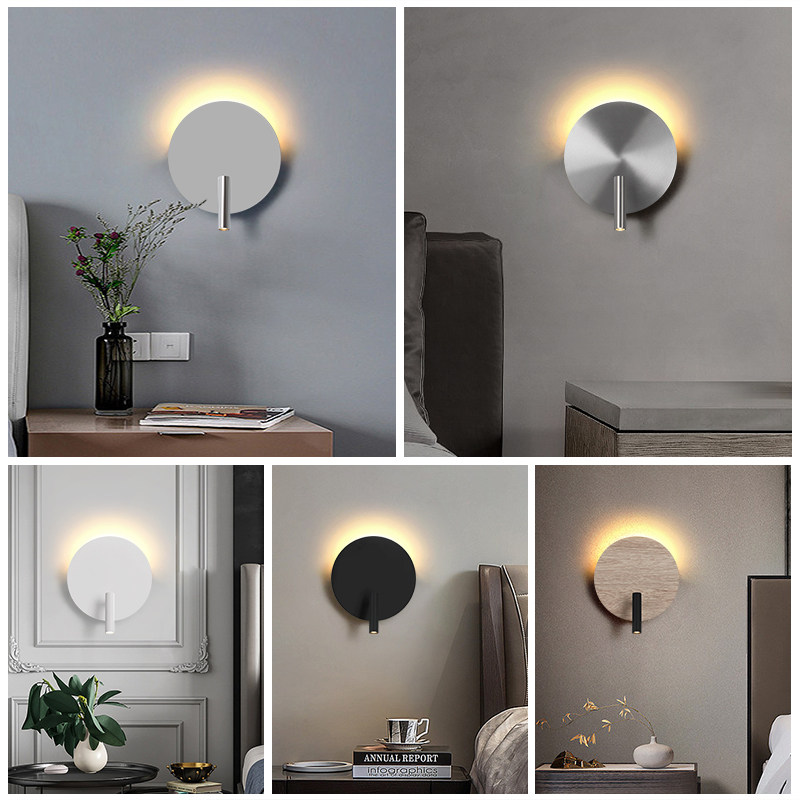 savia床头灯卧室壁灯2022新款现代简约家用阅读网红创意极简led灯