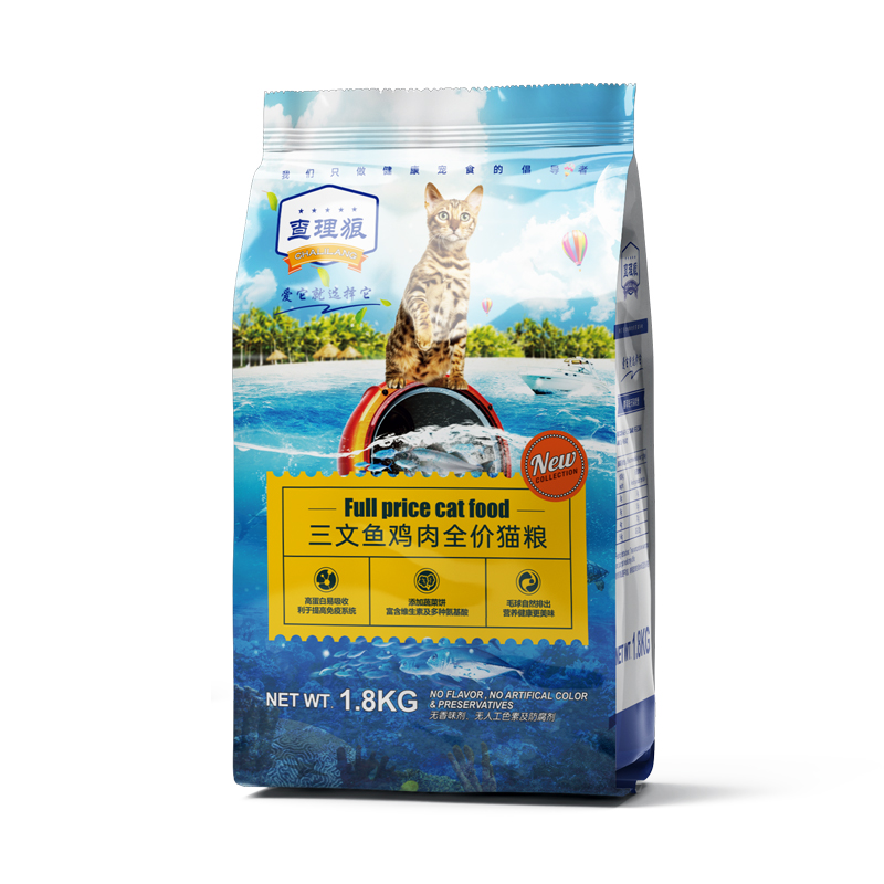 宠物全阶段幼猫粮查理狼