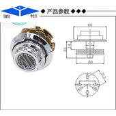 CY保险柜密码 锁盘锁具配件保管箱锁家具 盘三片保险柜机械转轮密码