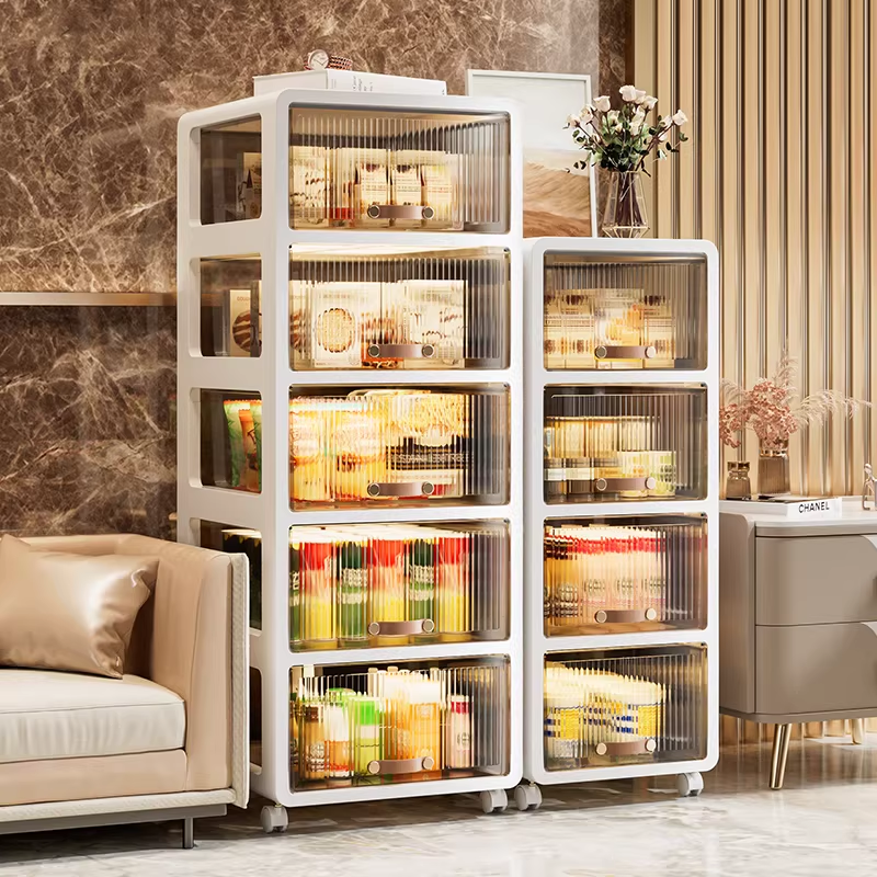 比人收纳柜子置物柜家用免安装收纳箱客厅浴室储物儿童玩具零食柜,收纳整理,整理架/置物架/收纳架,淘宝优惠券,粉丝福利购,淘宝优惠卷