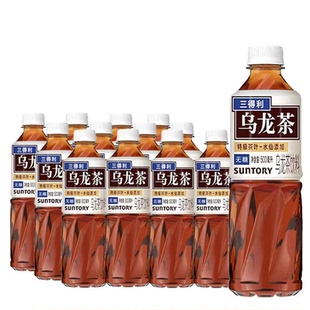 三得利无糖乌龙茶500ml 12瓶家庭聚餐露营饮料