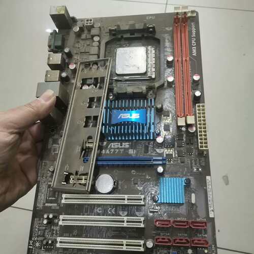 可维修套装AM3  HDT55T CPU 六核处理，华硕m4a77