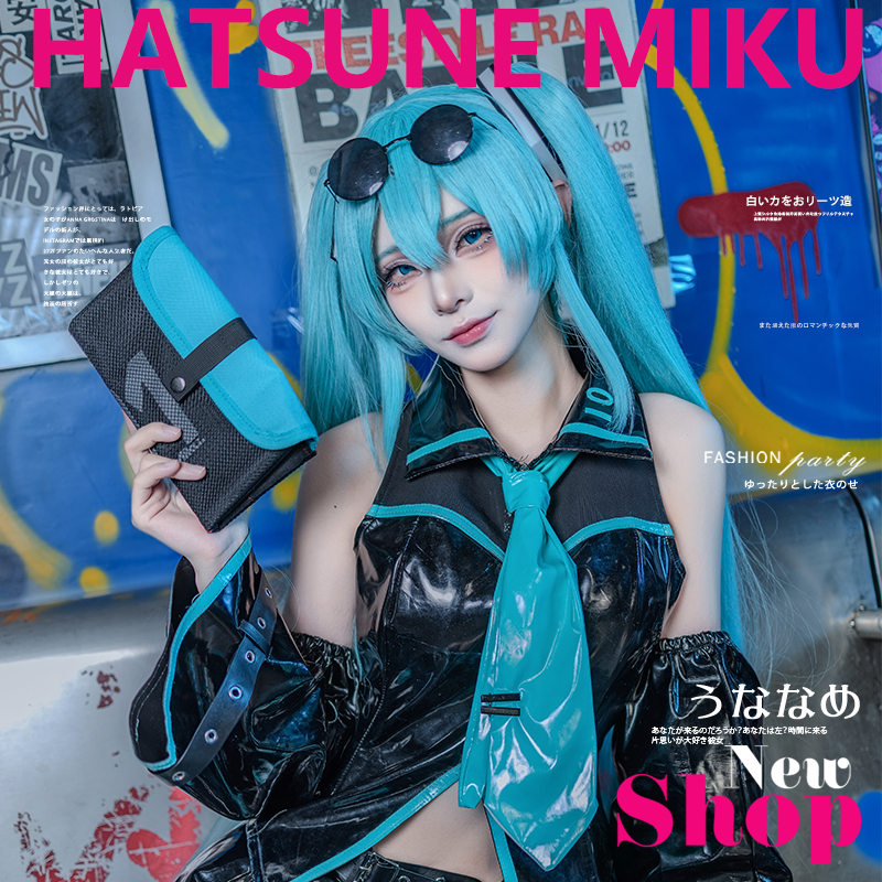 初音未来周边钱包联名零钱包