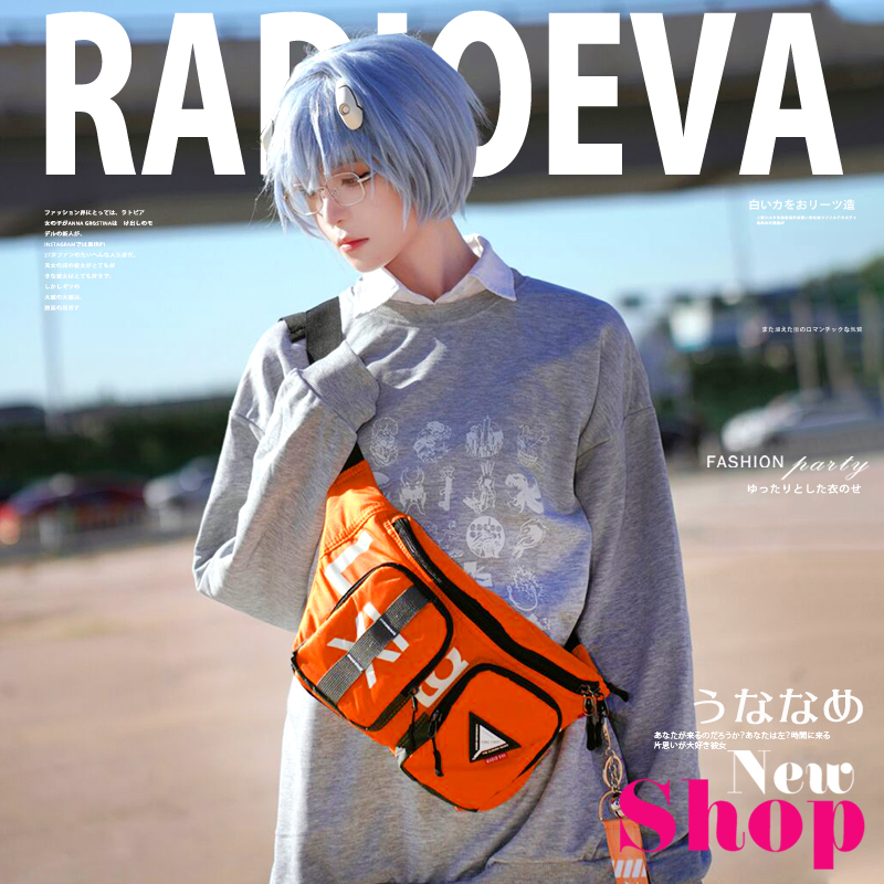 新世纪福音战士联名动漫斜挎包