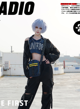 FIREFIRST X RADIO EVA联名通勤休闲斜挎包学生单肩包出行小方包