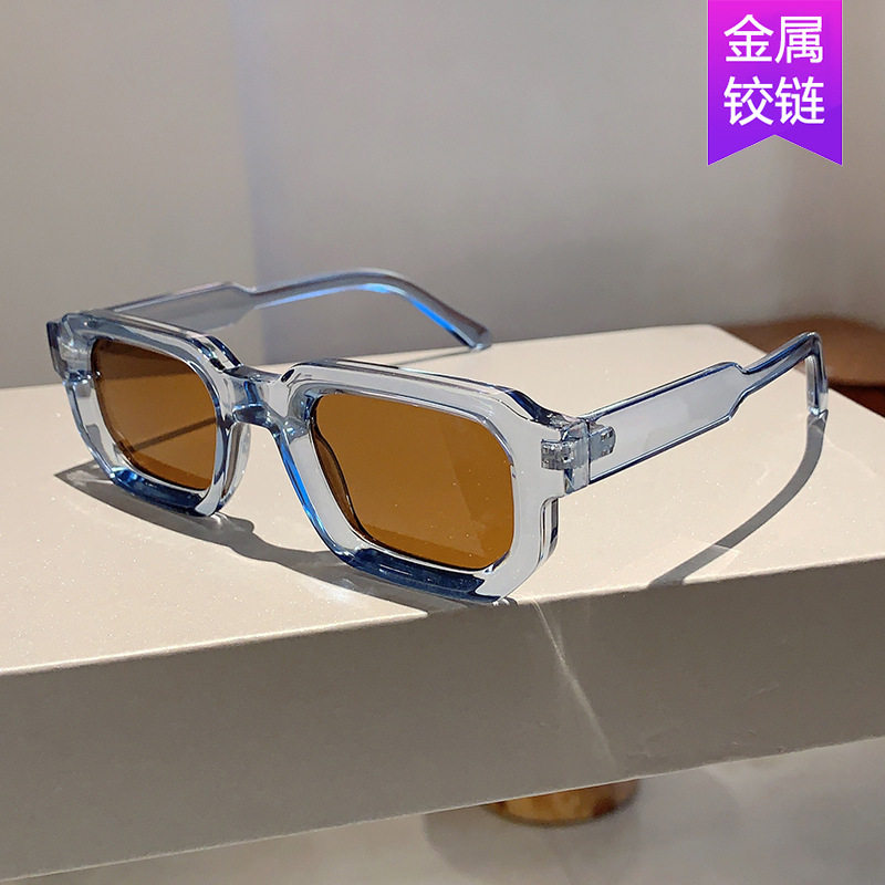 法国Coss KoKo时尚太阳眼镜简约个性小框方形墨镜女新款ins街