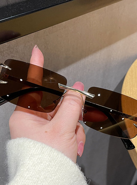 法国coss koko新款切边无框眼镜特色恶魔爪框架墨镜时尚多彩醒目