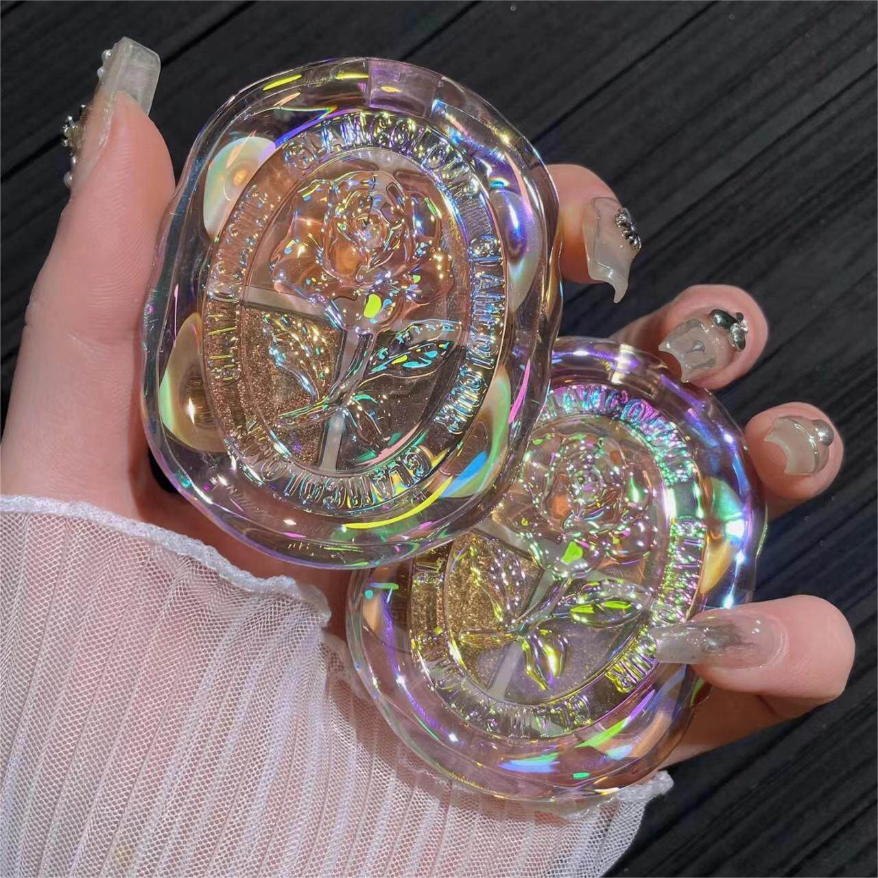 新款推荐魔法色彩火漆四色眼影盘 新手素颜淡妆水泥灰大地色眼影