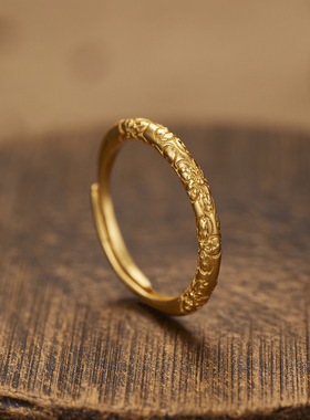 法国coss koko款925银色戒指女开口小众设计轻奢高级感精致素圈