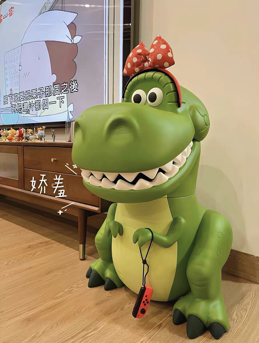 玩具总动员超大 抱抱龙 77cm绿色大恐龙手办潮流玩具摆件限量款