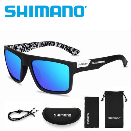 禧玛诺钓鱼眼镜偏光防眩光高清太阳镜路亚台钓开车遮阳镜