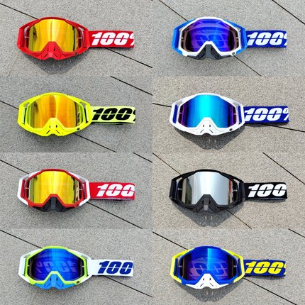 百分百100%Racecraft越野摩托车头盔风镜护目镜速降山地车防风沙