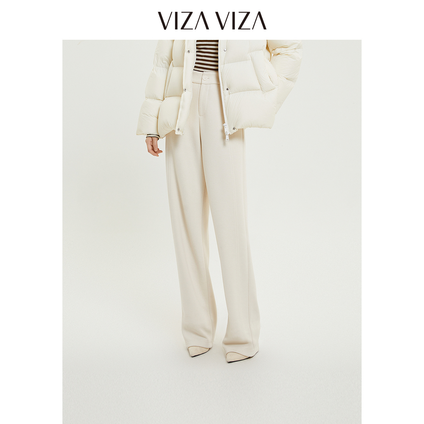 商务通勤VIZAVIZA休闲裤