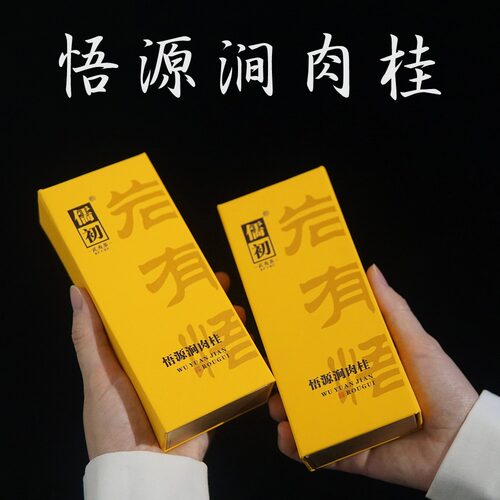 福建武夷岩茶悟源涧肉桂高端正岩品鉴试喝装大红袍礼盒花果自己喝
