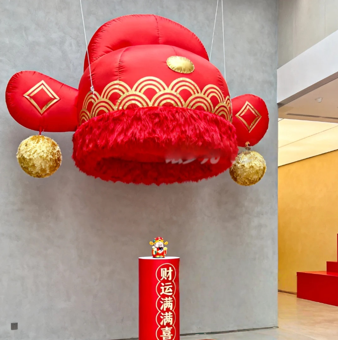 新年大型财神帽子气模装饰商场室外网红打卡拍照道具空飘悬挂美陈,节庆用品/礼品,充气气模,淘宝优惠券,粉丝福利购,淘宝优惠卷