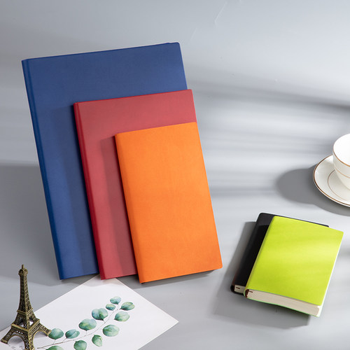 A5软皮面商务记事本A6小清新