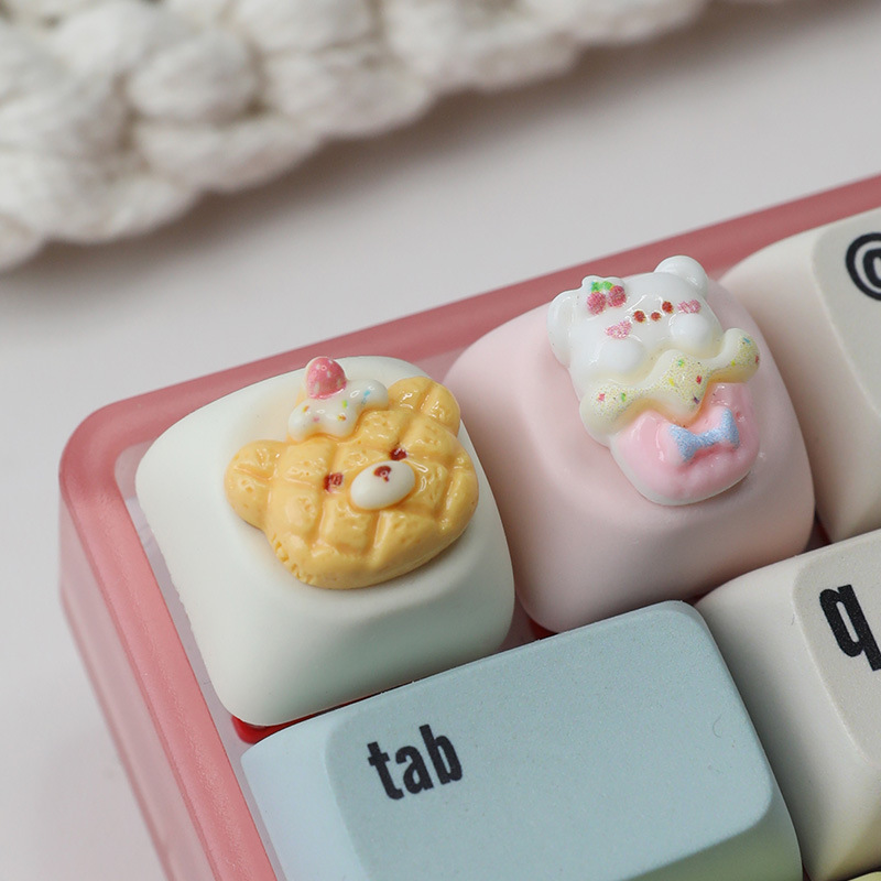 可爱樱桃蛋糕机械键帽