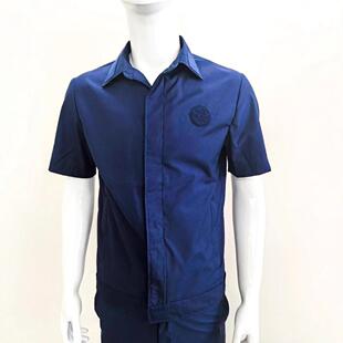 新款23消防员夏备勤服夹克短袖套装火焰蓝专职夏季短袖23备勤服