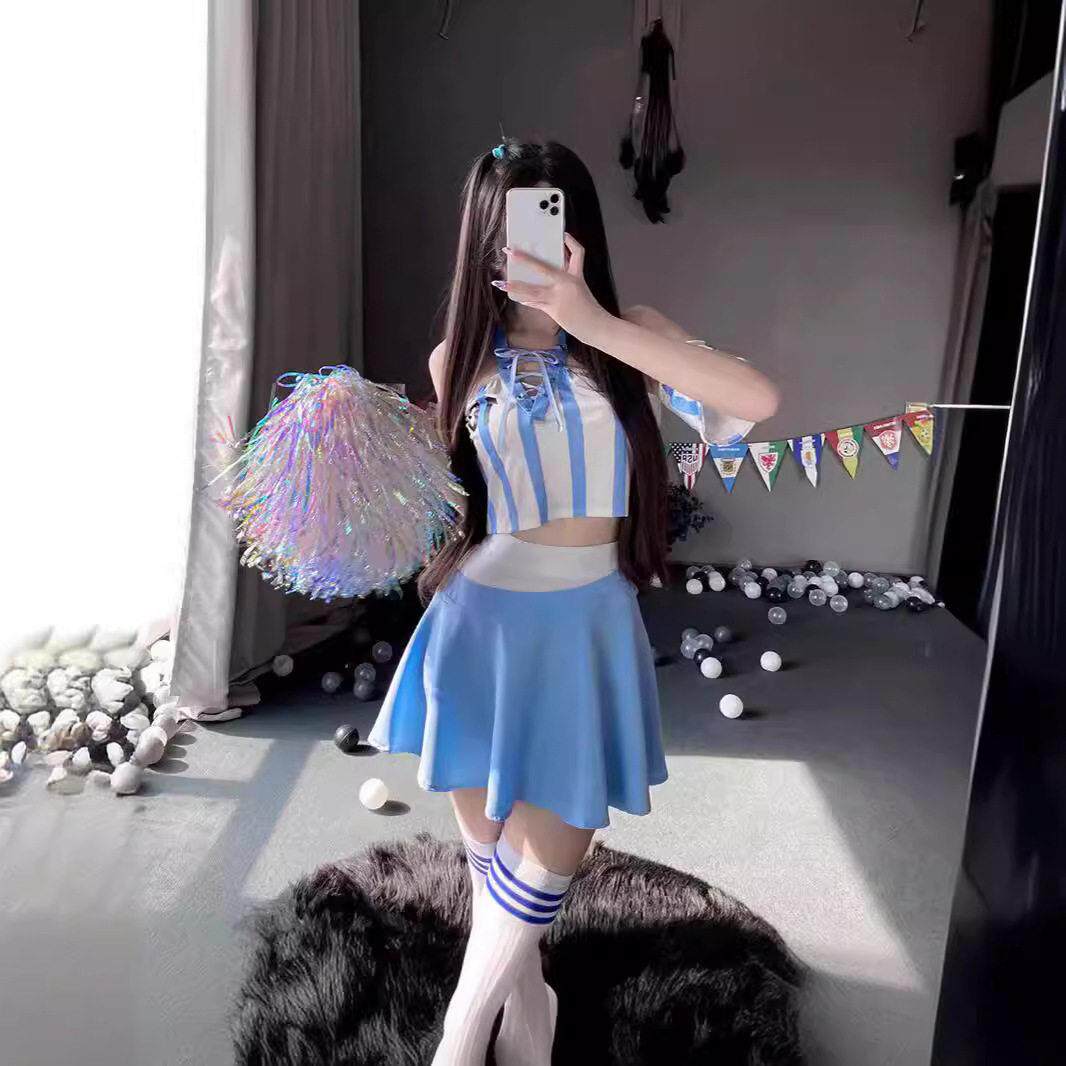 性感啦啦队酒吧表演服火辣调情激情诱惑足球贝套装 2659