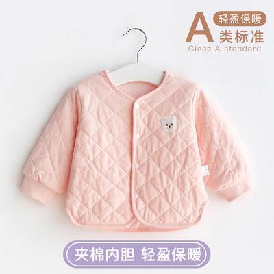 宝宝秋冬季夹棉保暖内胆外套