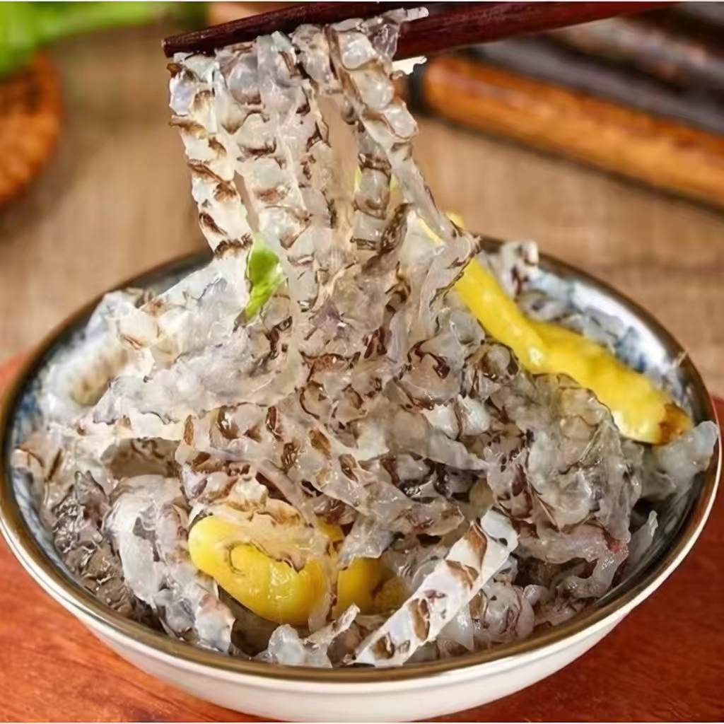 泡椒鱼皮香辣鱼皮双口开胃下酒菜零食小吃商用食材即食鱼整箱批发
