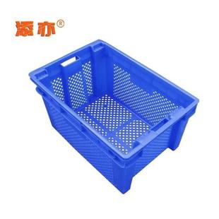 420 添亦大号方形塑料筐周转筐工厂用胶框周转箱快递筐620 315