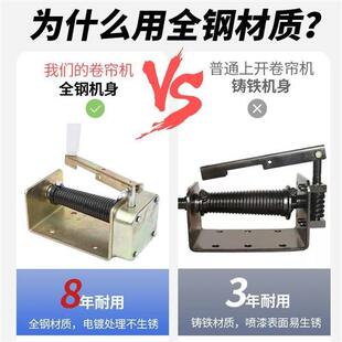 畜牧养殖猪场手摇上开卷帘机手动卷膜器升降温通风系统窗轴承滑轮