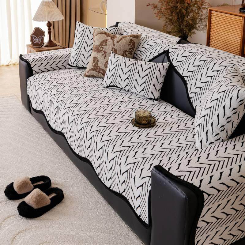 雪尼尔面料沙发垫四季通用加厚保暖沙发坐垫防滑毛绒垫子直排盖布,居家布艺,沙发垫,淘宝优惠券,粉丝福利购,淘宝优惠卷