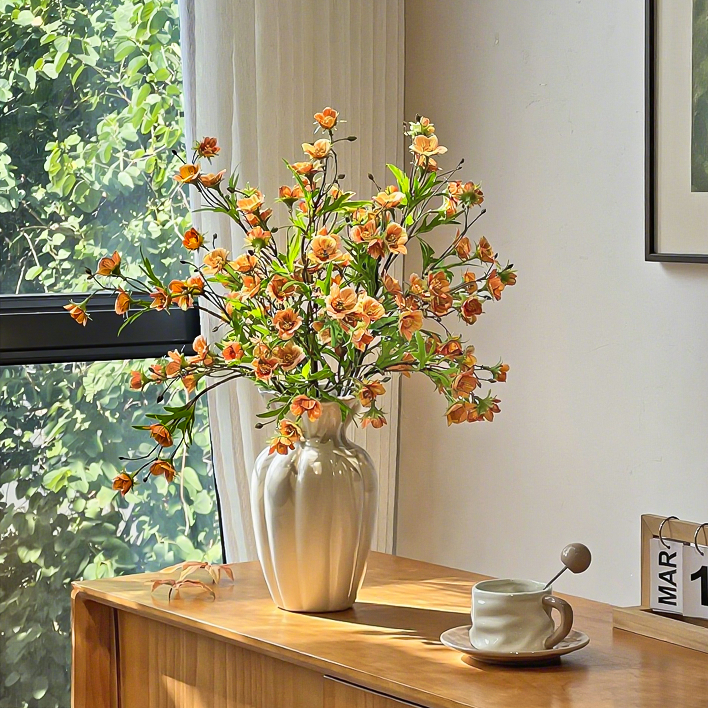 假花菟葵花酱果花仿真花装饰花