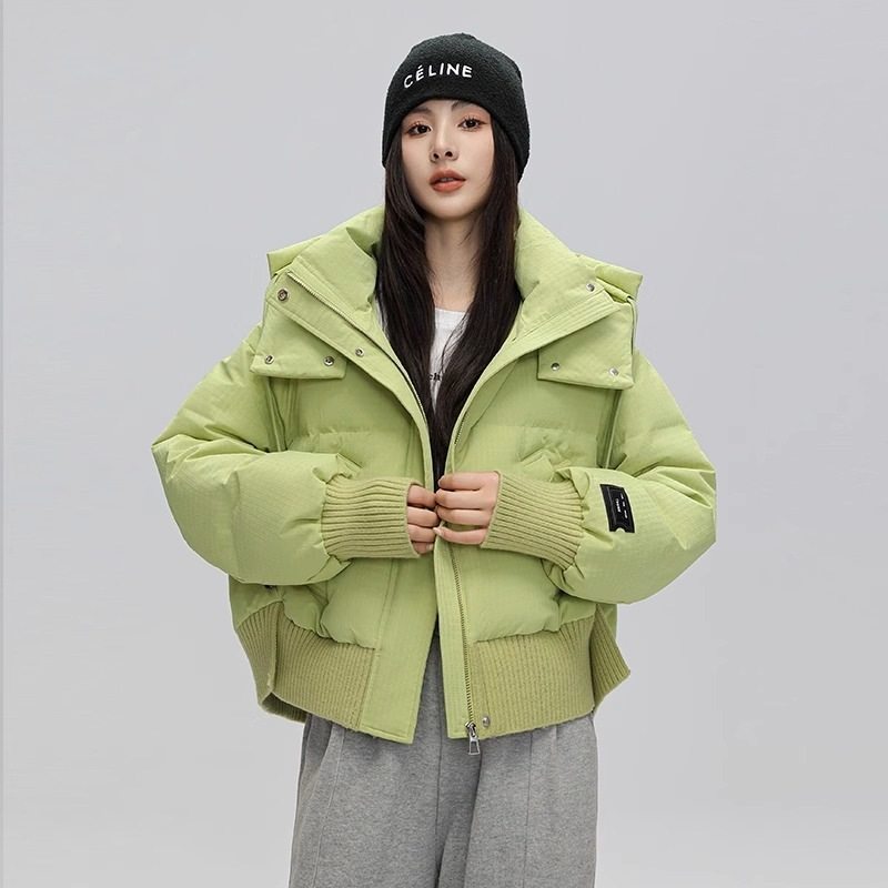 高品质羽绒服女款时尚女装短款2026韩版时尚洋气宽松显瘦加厚外套