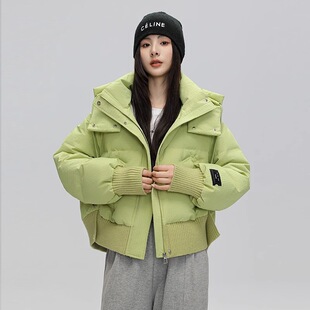 高品质羽绒服女款时尚女装短款2026韩版时尚洋气宽松显瘦加厚外套