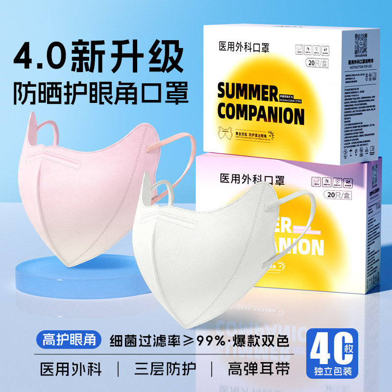 界面防晒口罩女高颜值防紫外线图片