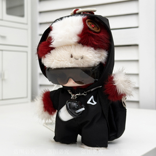 dimoo娃衣马年限定马力全开搪胶毛绒公仔通关马幸福马冲锋衣着替