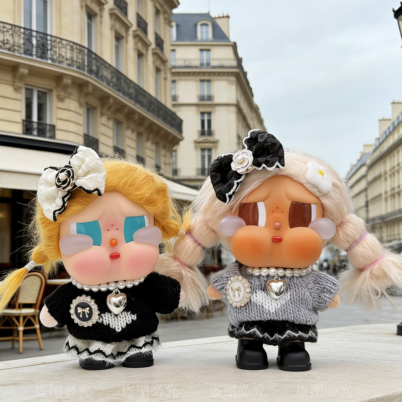 哭娃衣服crybaby vacation系列搪胶公仔娃衣小香风头饰项链套装穿,模玩/动漫/周边/娃圈三坑/桌游,潮玩娃衣,淘宝优惠券,粉丝福利购,淘宝优惠卷