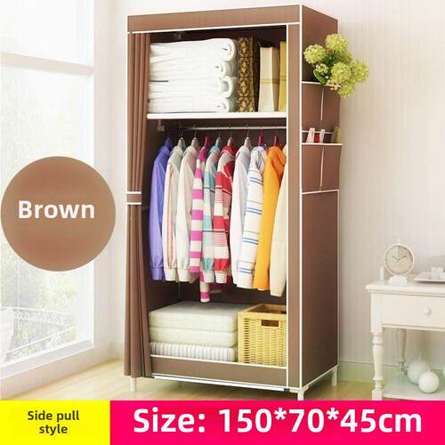 simple cloth wardrobe small clothes cabinet dresser closet
