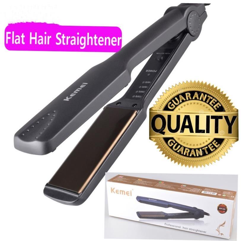 Hair Straightener Styler Flat Iron Salon直发器拉直内扣电夹板 - 实物图