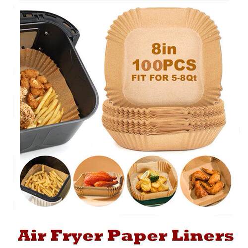 Air Fryer Paper Liners Parchment Paper, Air Fryer Disposable
