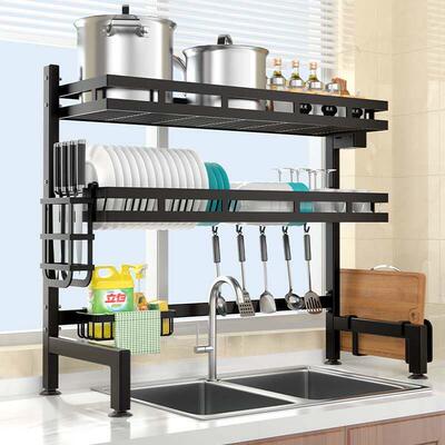 3-Tier Strong Rack kitchen drop large dish rack shelf bowl