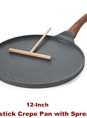 Nonstick Crepe Pan Pancake Flat Skillet Tawa Griddle