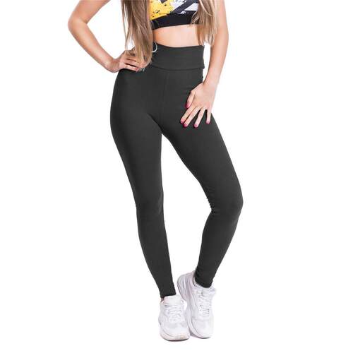 Women high-waist stretch leggings with solid color tights
